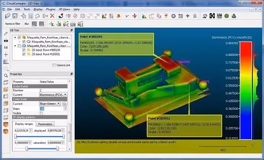 Introducing CloudCompare: Open Source 3D point cloud editing and processing software - DCOdes