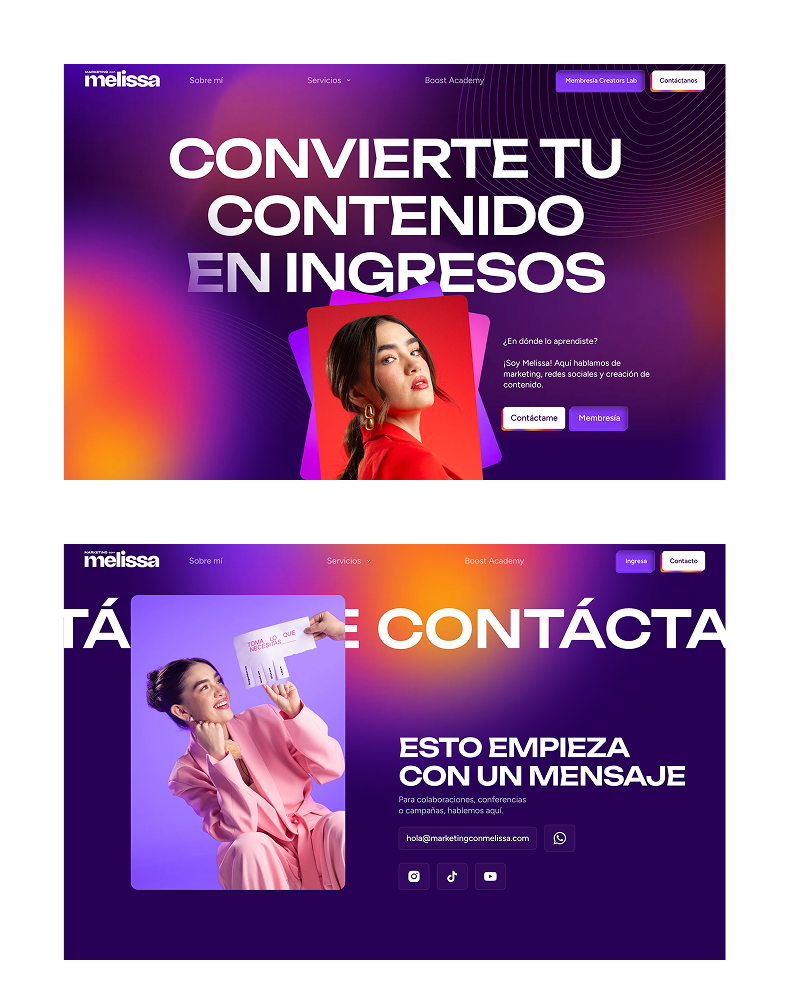 Marketing con Melissa