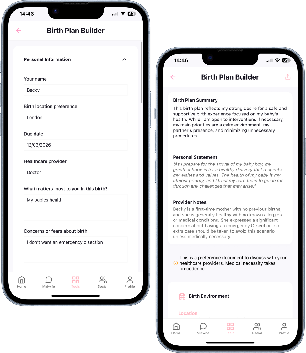 AI Birth Plan Builder