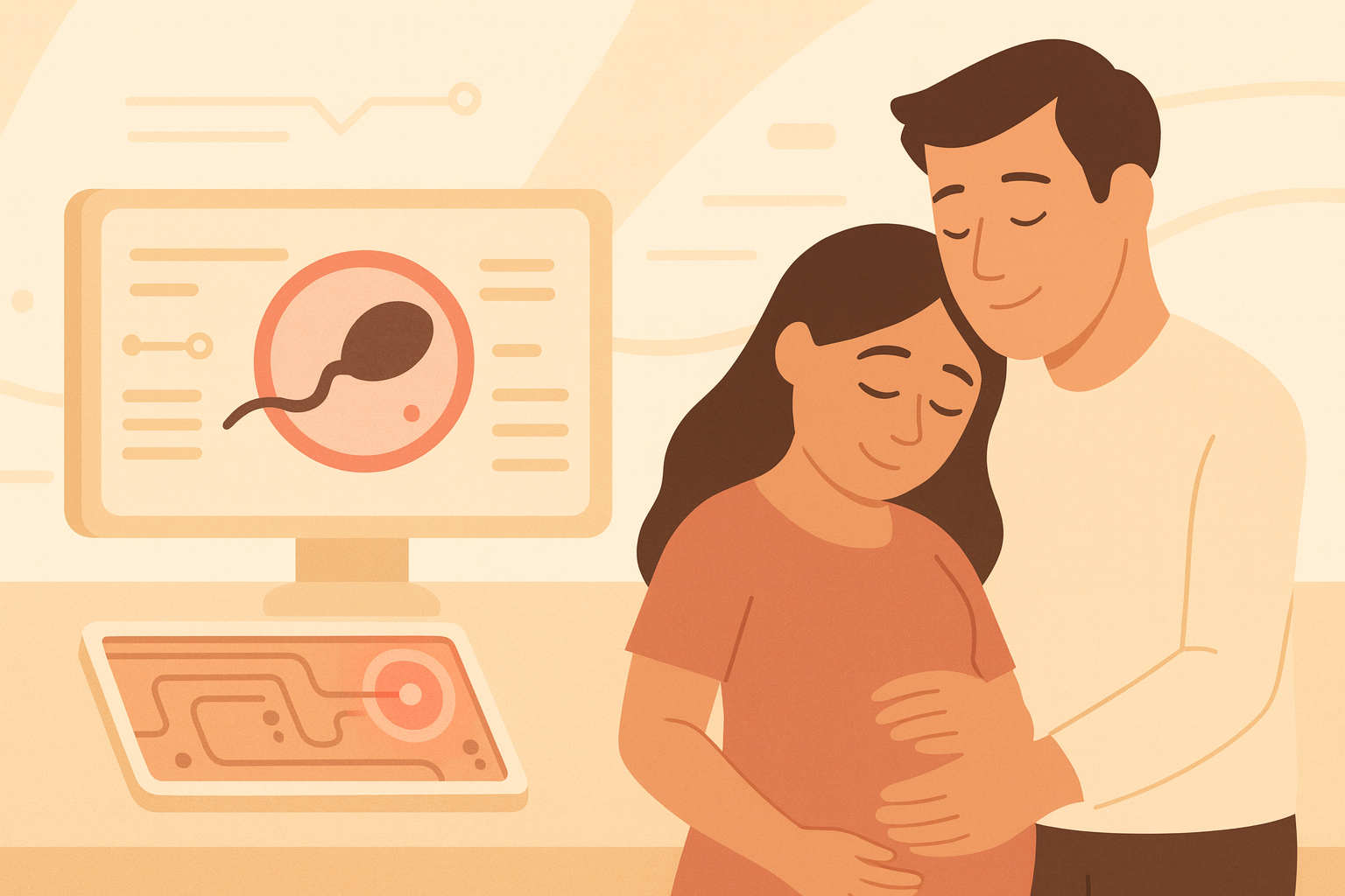 Earlier this year, we shared the story of a couple who finally conceived after nearly twenty years of infertility, thanks to an AI guided sperm recovery method. The Lancet has now published the full clinical report.