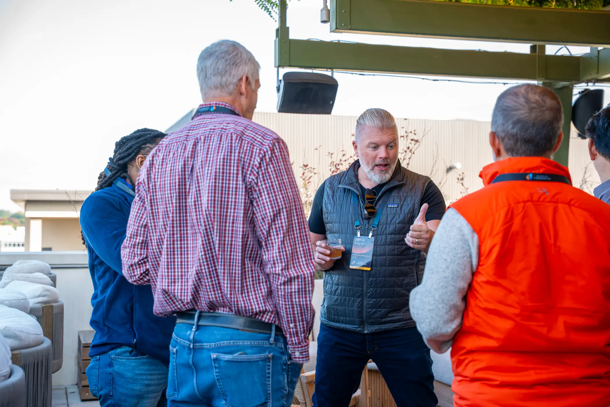 Rooftop conversations