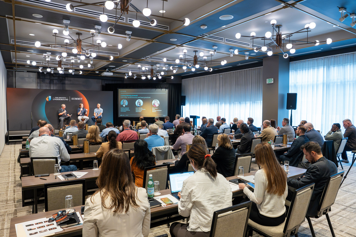 Identity security leaders at the identity underground summit in denver