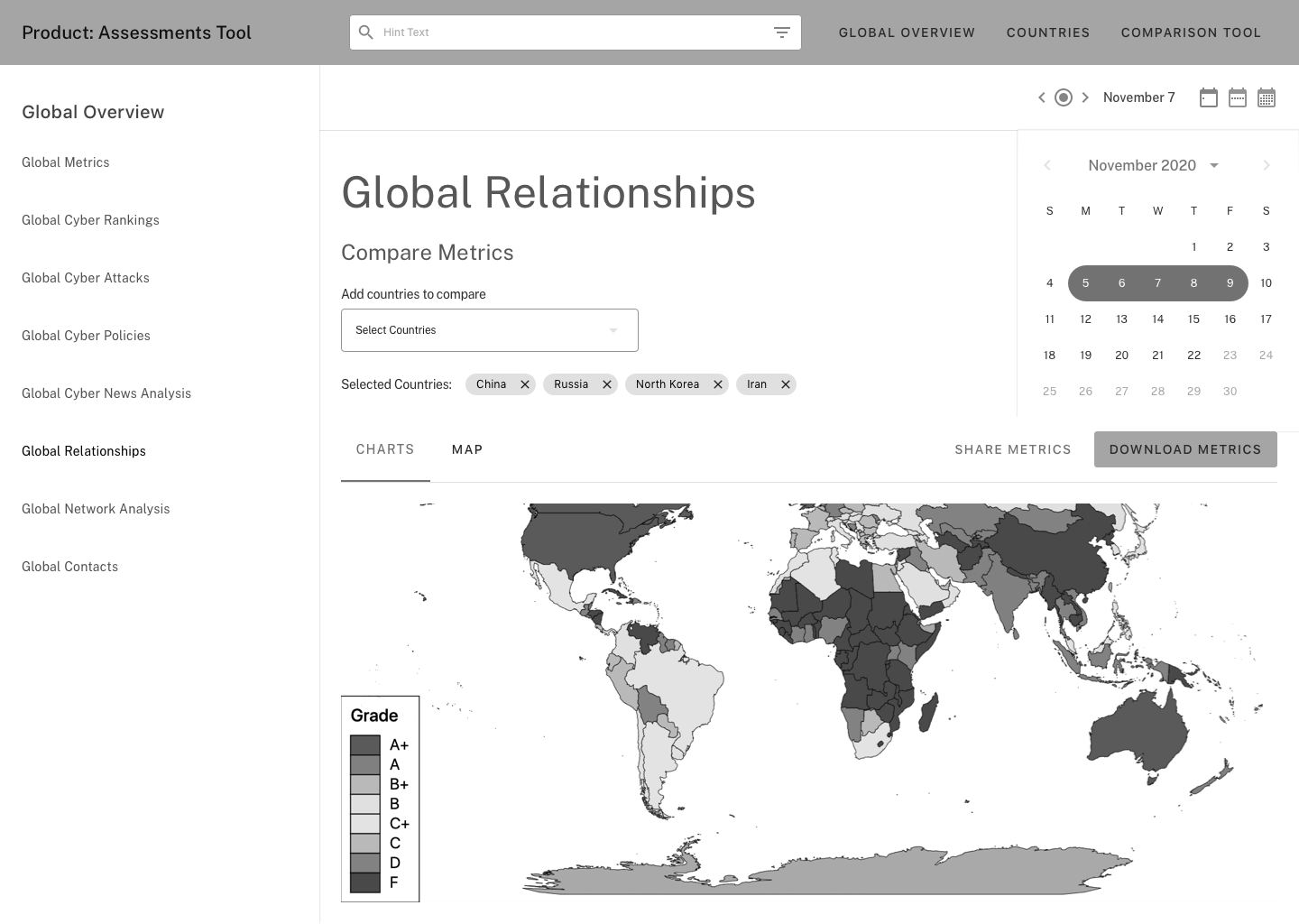Global Relationships - v1 - Date Range Selector