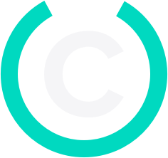 CW logo on dark