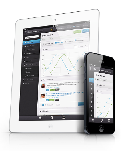 op dashboard on device