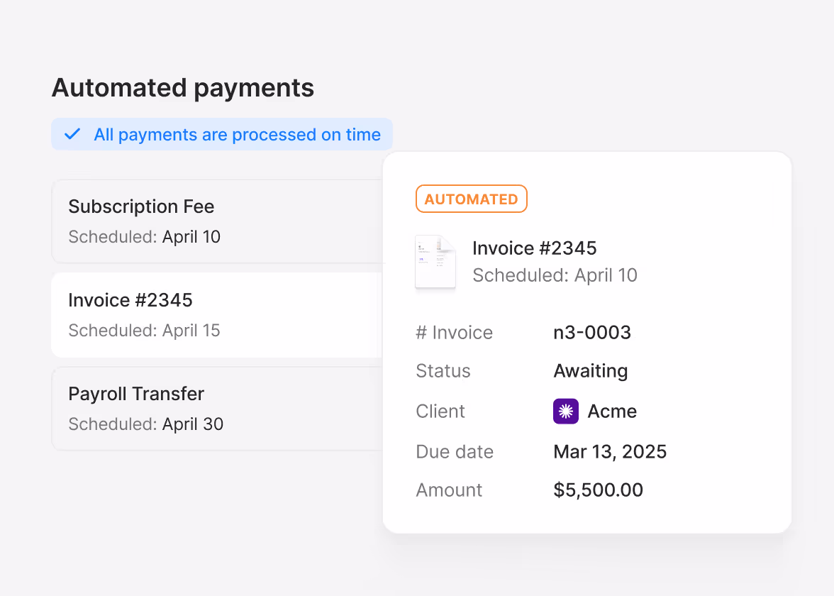 Programmable payments visual