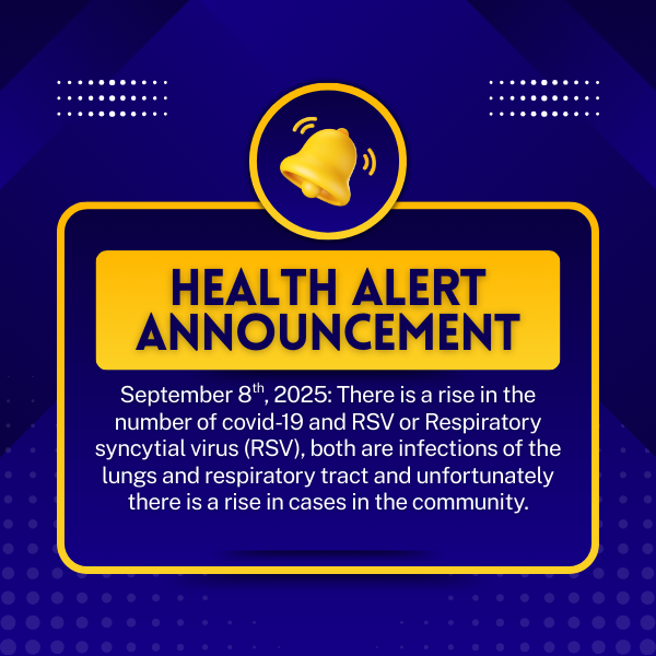 Rise in Covid and RSV Sept 2025