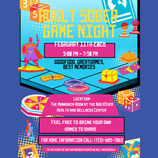Adult Sober Game Night