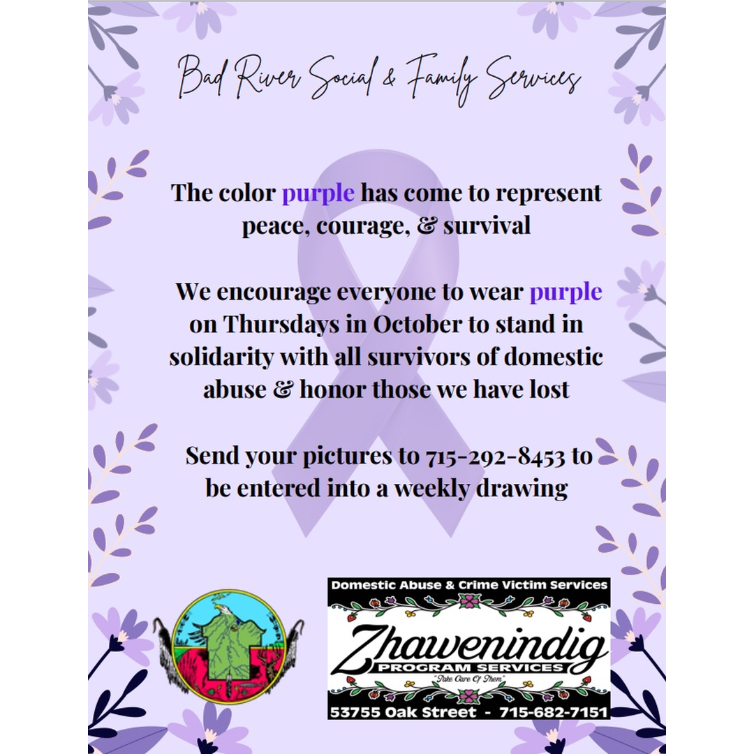 Wear Purple Thursdays