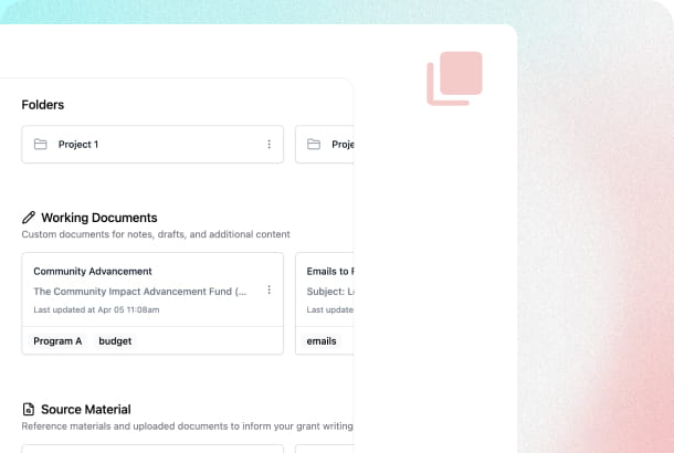 Organize your work
