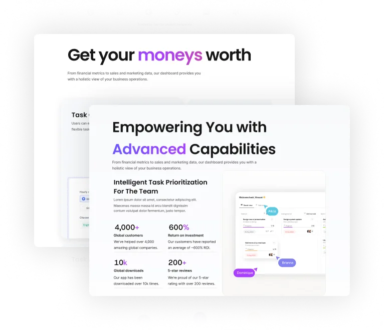 SaaS Webflow Template - Manhattan - Created by Wedoflow.com and Azwedo.com