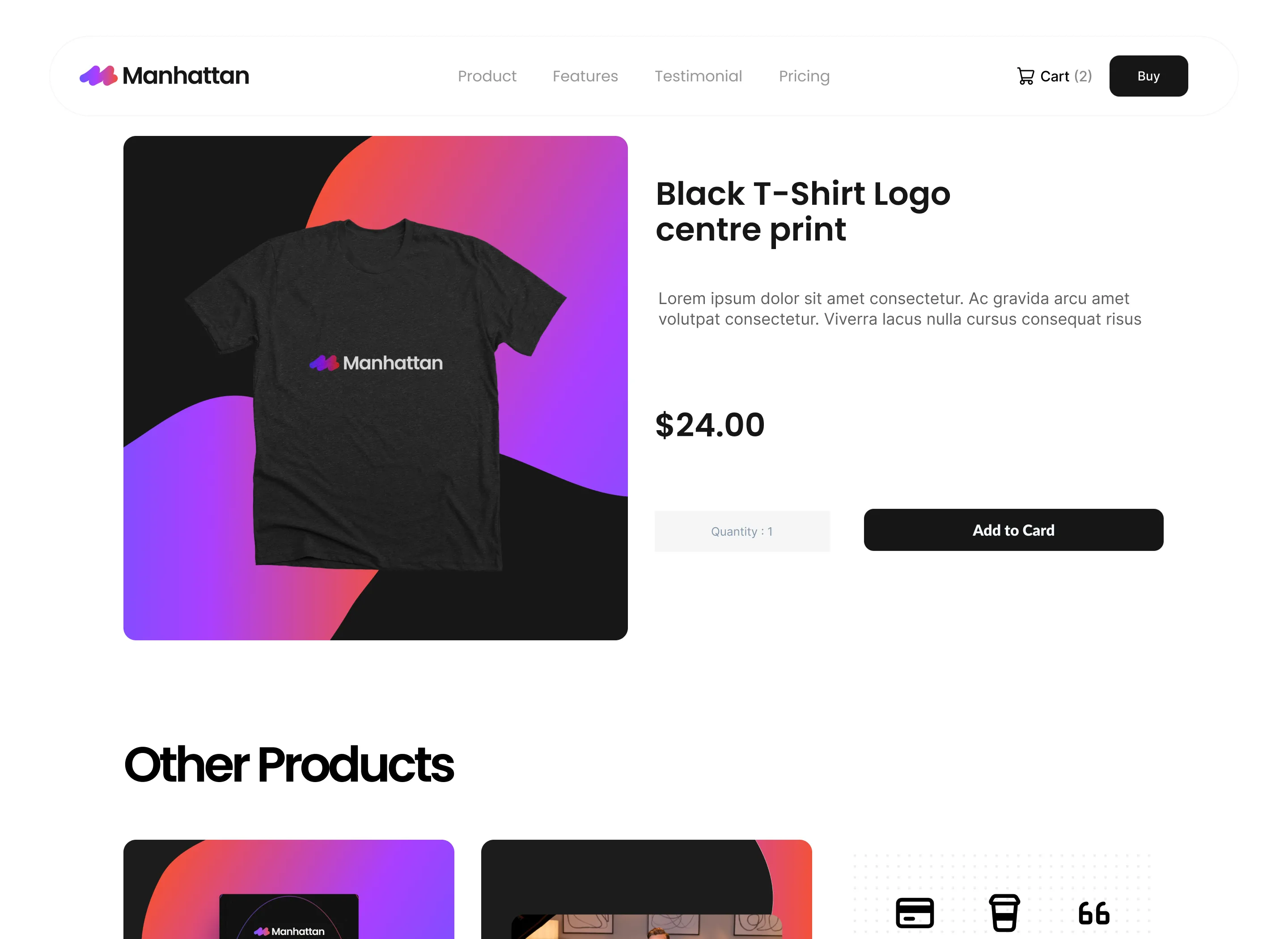 SaaS Webflow Template - Manhattan - Created by Wedoflow.com and Azwedo.com