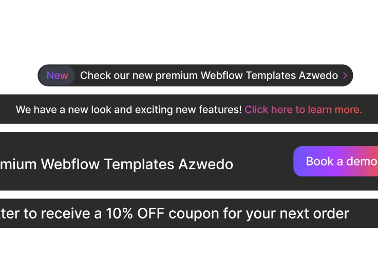 SaaS Webflow Template - Manhattan - Created by Wedoflow.com and Azwedo.com
