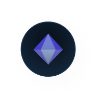 Purple diamond icon