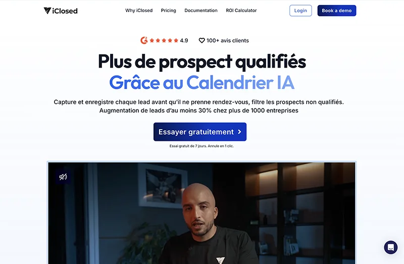 iclosed site web