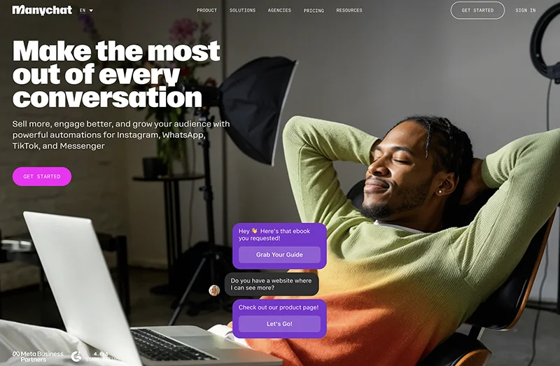 manychat site web