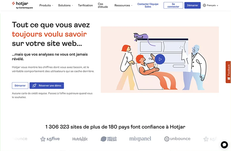 hotjar site web