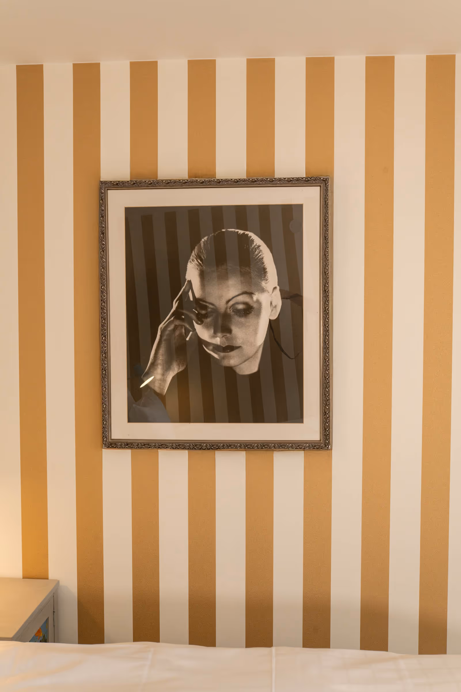 Photo of one of the walls from one of the hotel suites