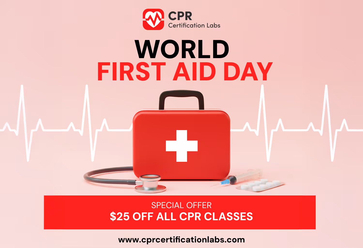 Celebrating World First Aid Day with CPR Certification Labs