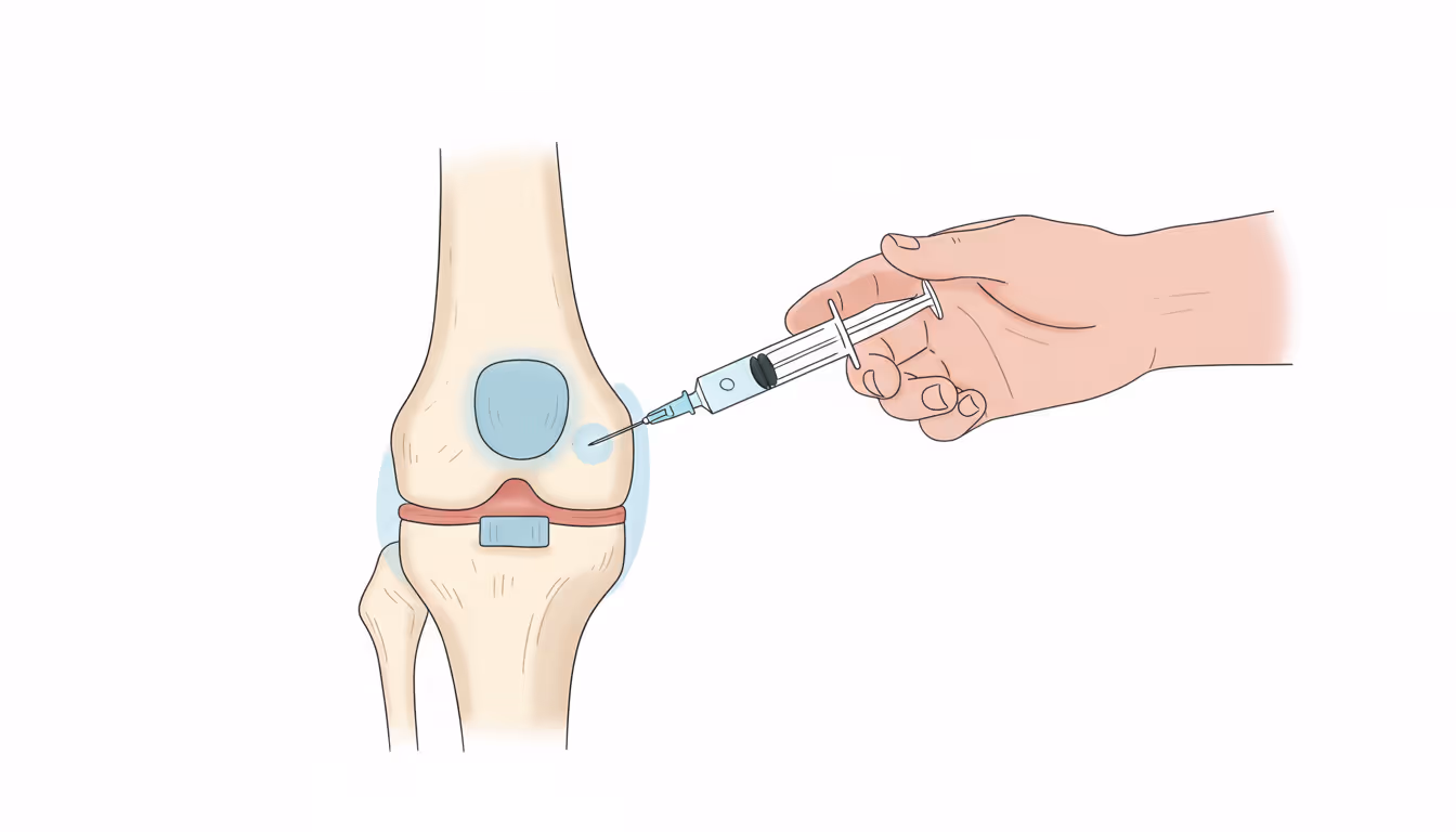 Tap, joint (aspiration)