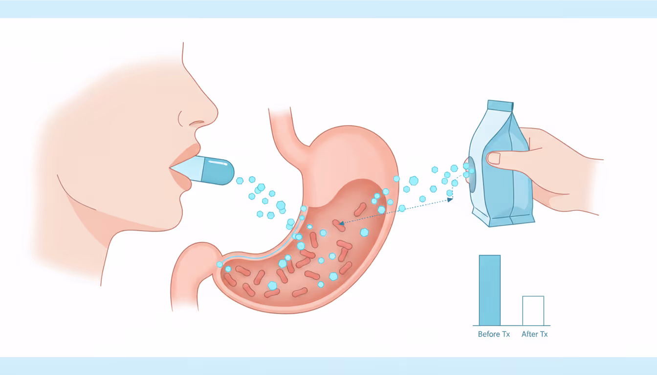 Urea breath test (UBT)