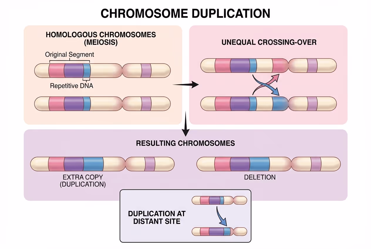 Chromosome duplication