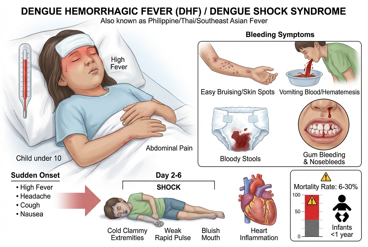 Dengue shock syndrome