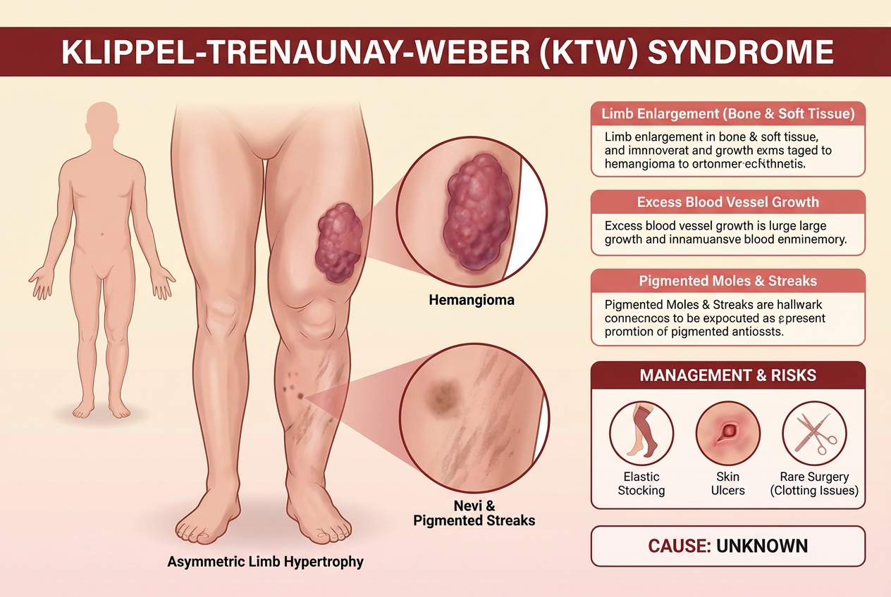 Klippel-Trenaunay-Weber (KTW) syndrome