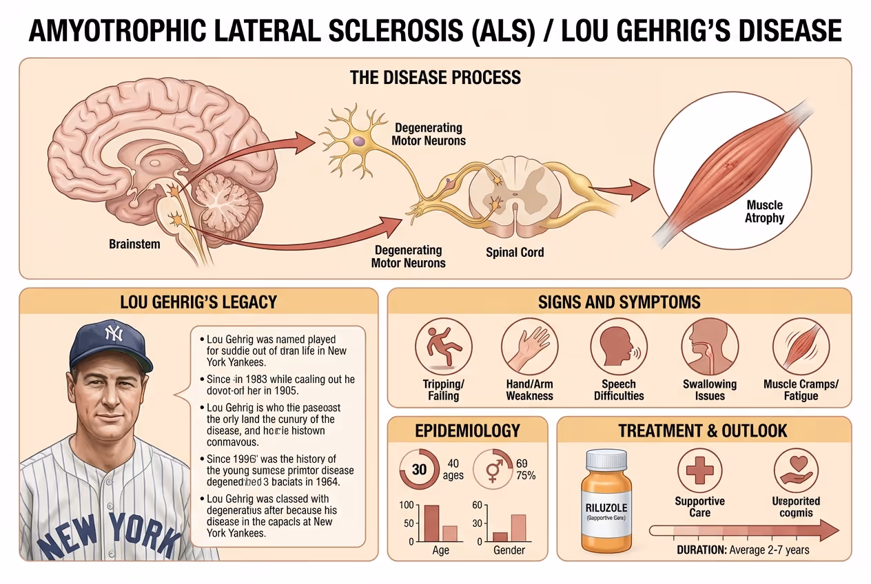 Lou Gehrig disease