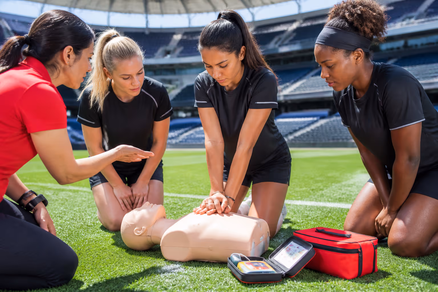 National CPR and AED Awareness Week partnership between the American Heart Association and the NWSL highlights lifesaving education in San Antonio