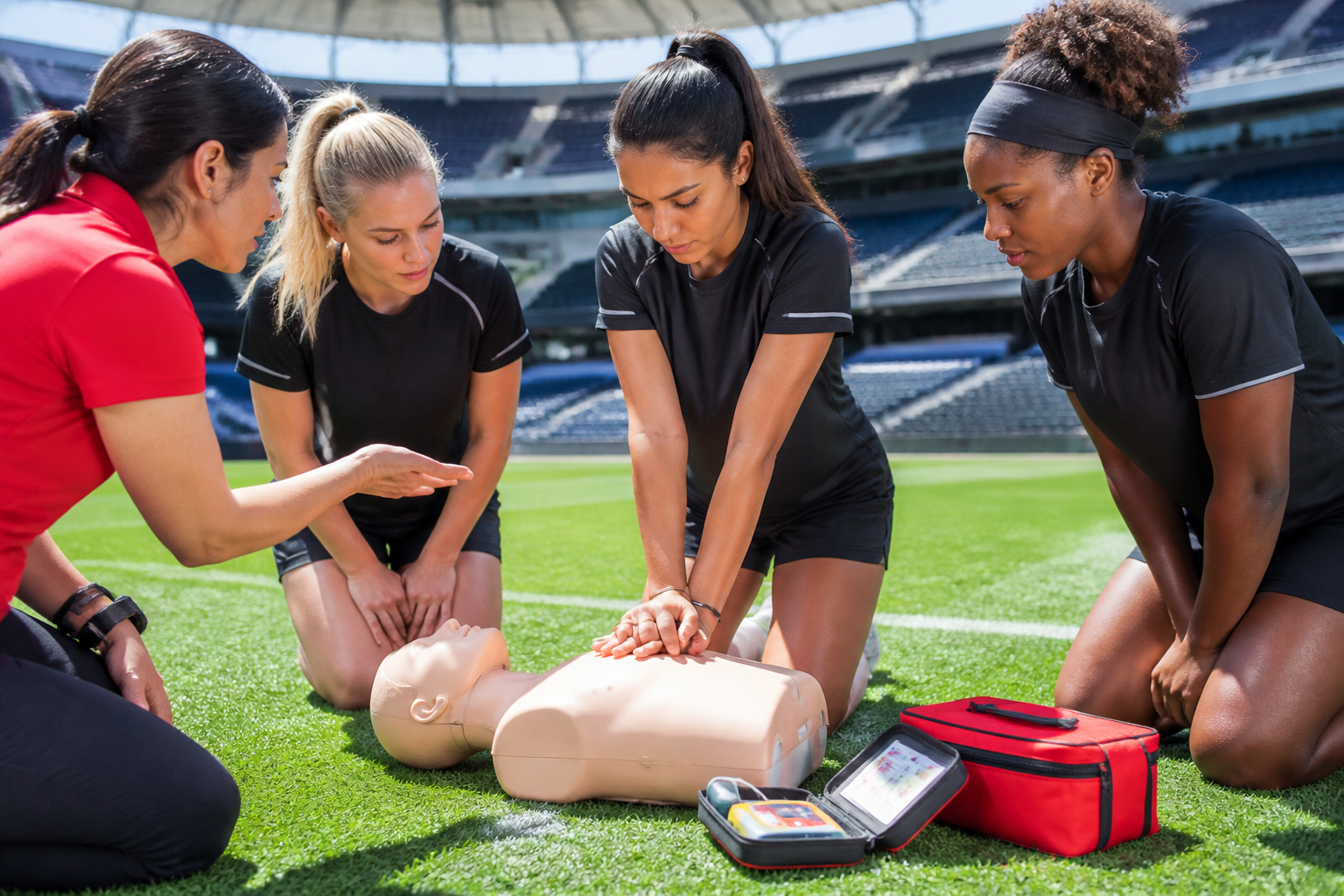 National CPR and AED Awareness Week partnership between the American Heart Association and the NWSL highlights lifesaving education in San Antonio