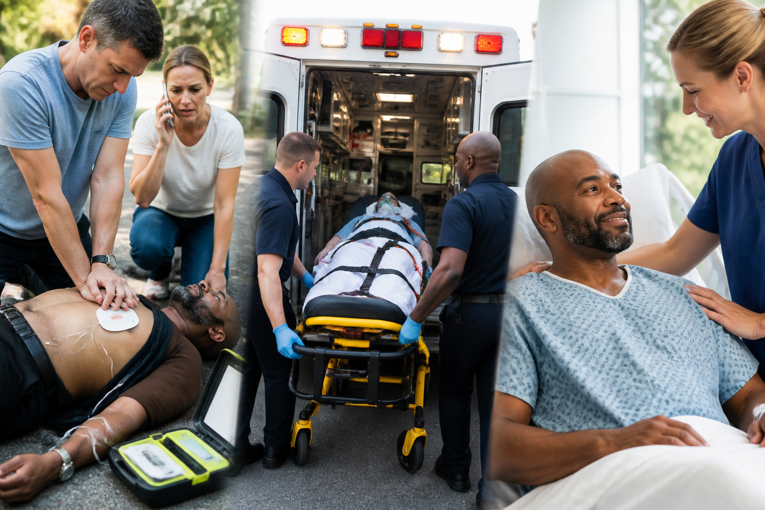 Fort Worth cardiac arrest survivor story centered on CPR, EMS response, and ECMO lifesaving care at Medical City Fort Worth