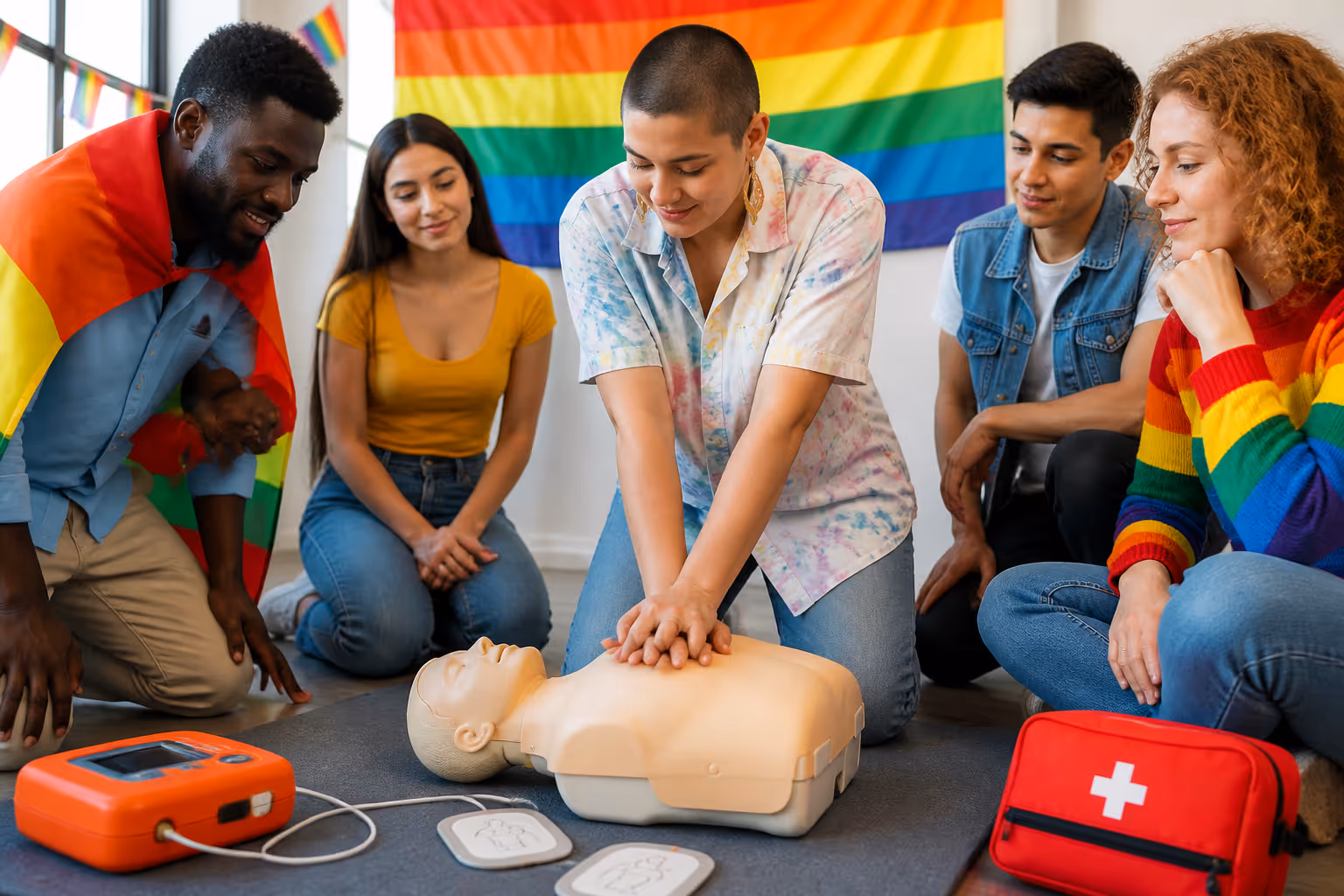 Pride Month and CPR Awareness: Learn Hands-On Skills