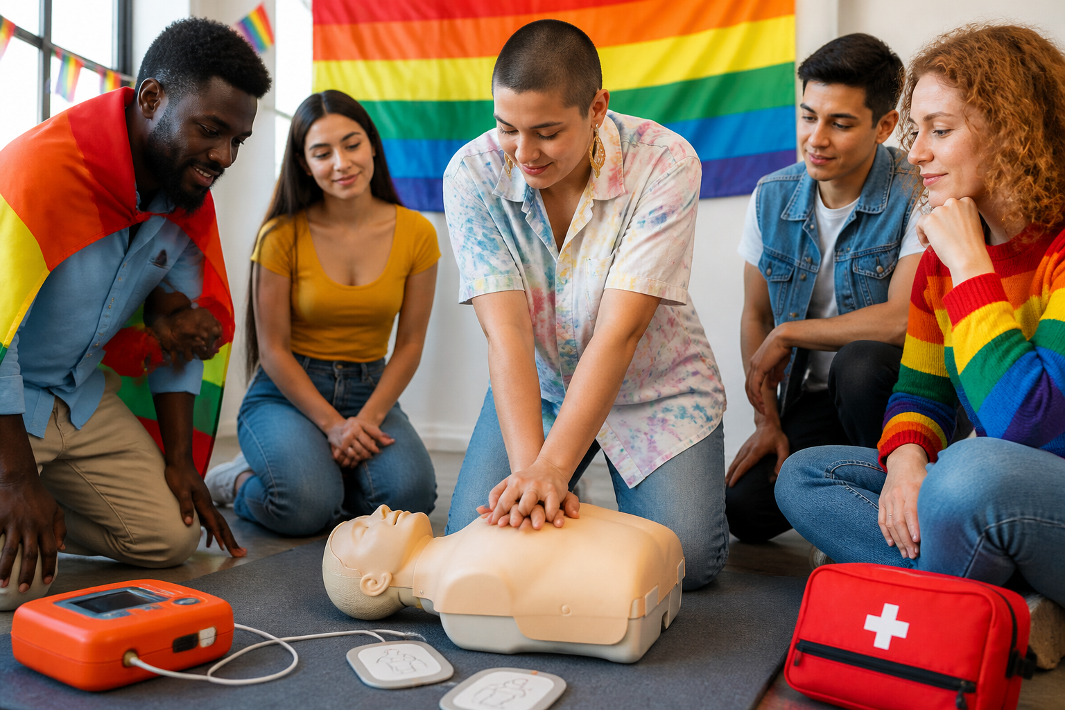 Pride Month and CPR Awareness: Learn Hands-On Skills