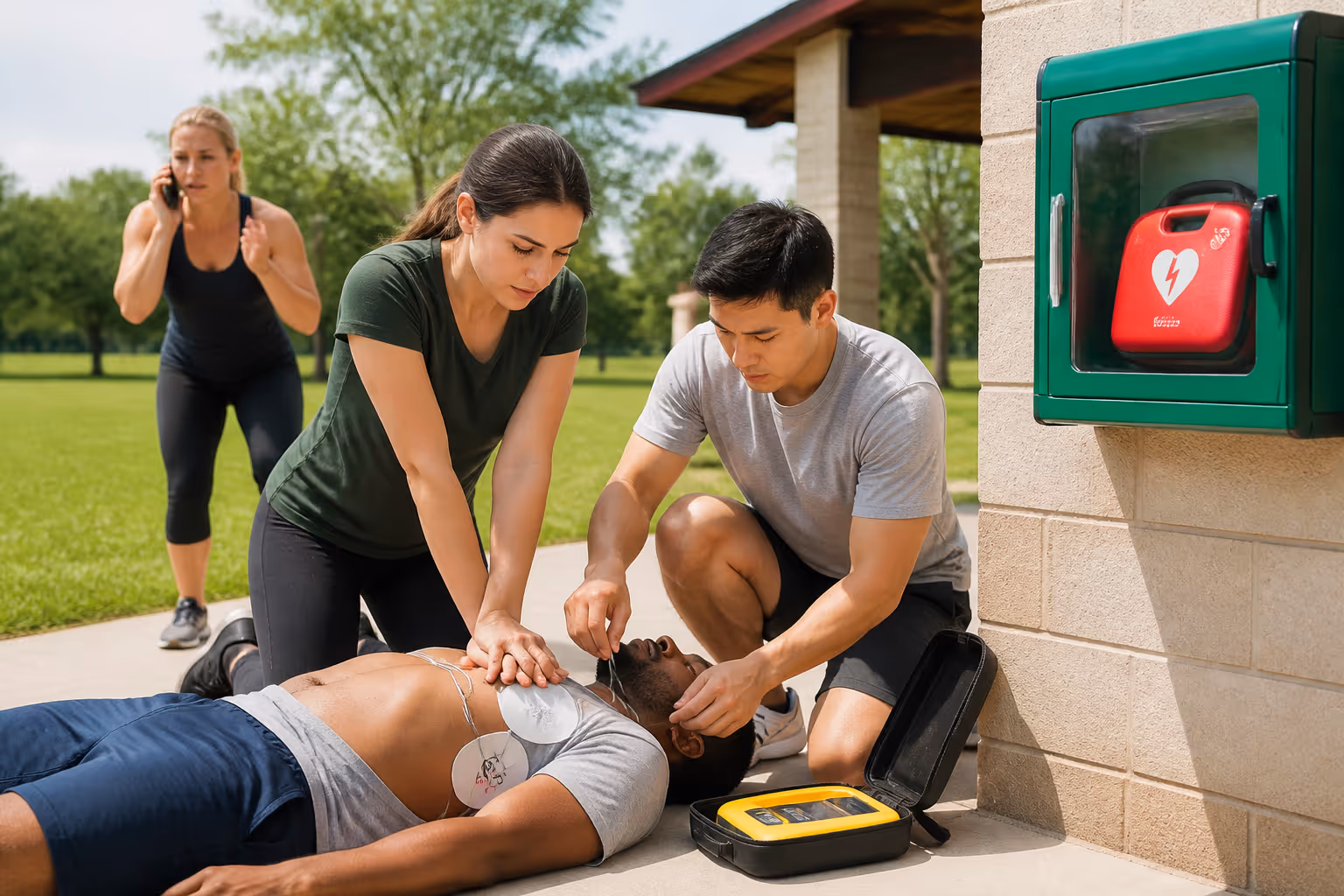 Carrollton AED Installation Brings Faster Park Emergency Response
