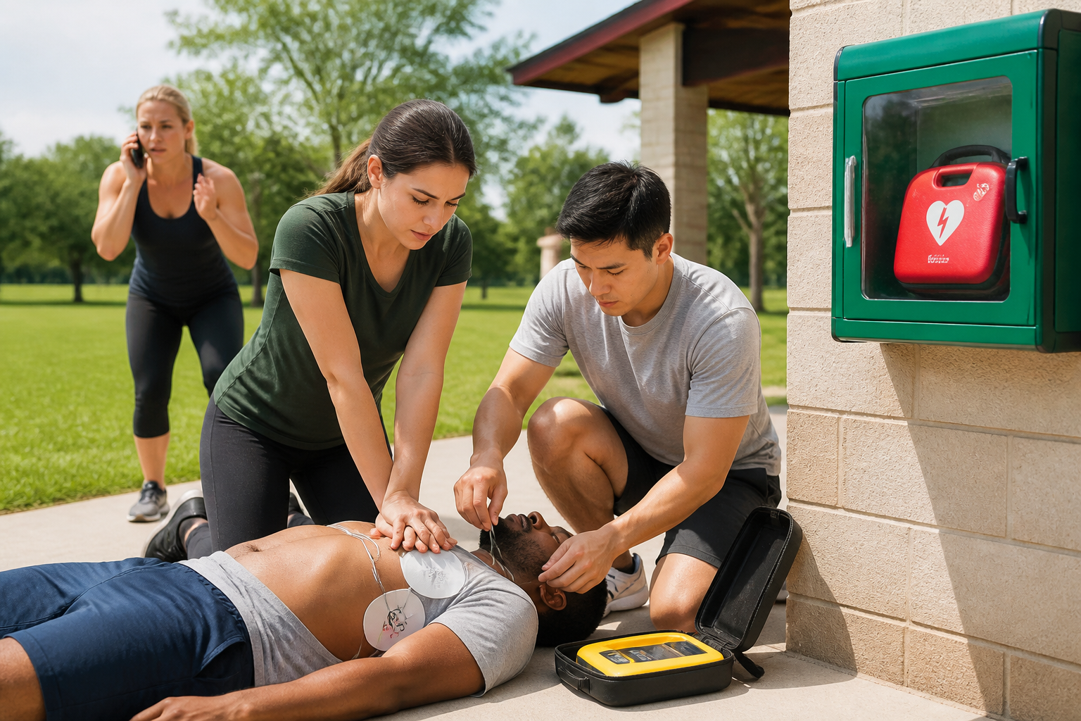 Carrollton AED Installation Brings Faster Park Emergency Response