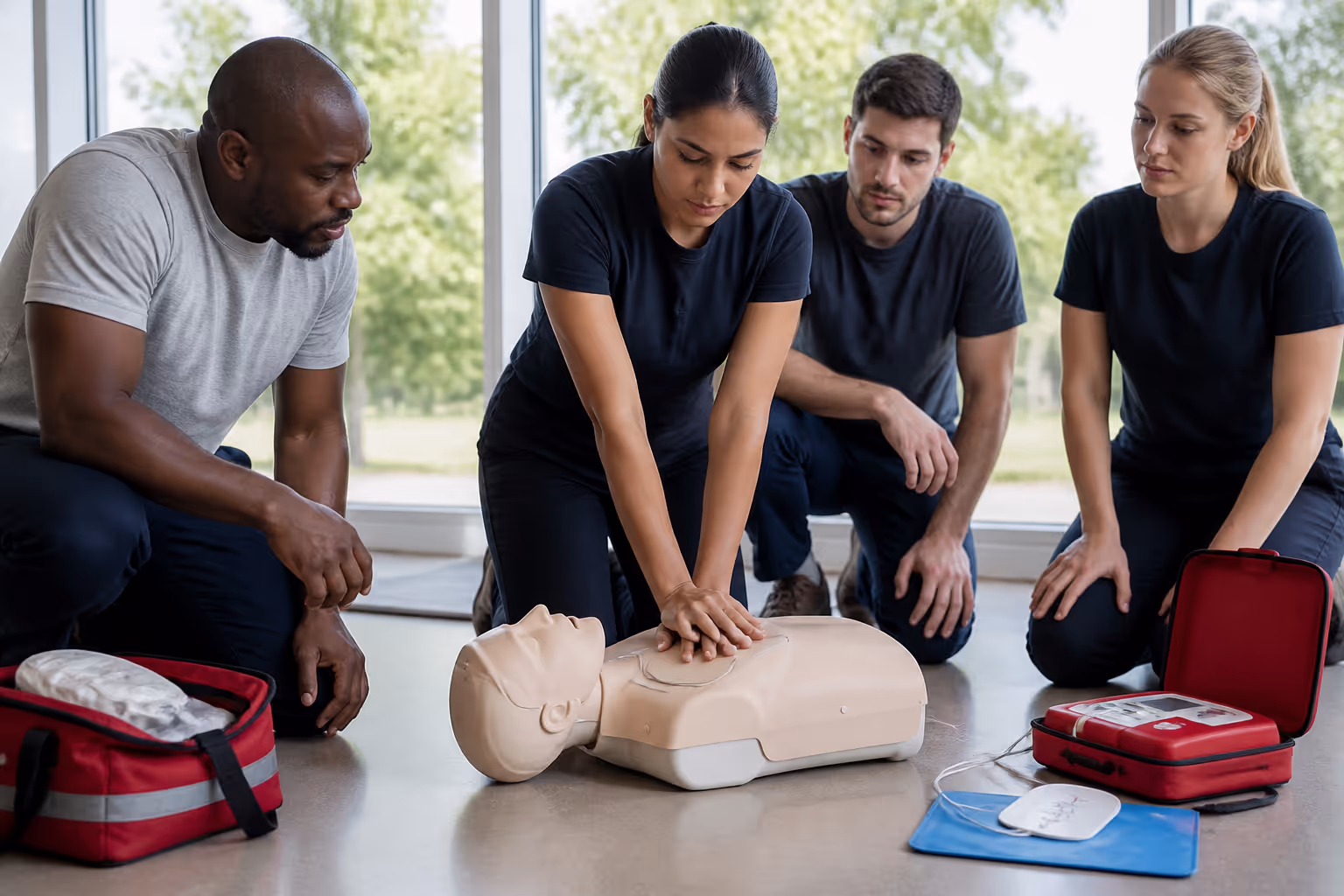 CPR Training in Cypress After Damani Gibson Memorial Meet