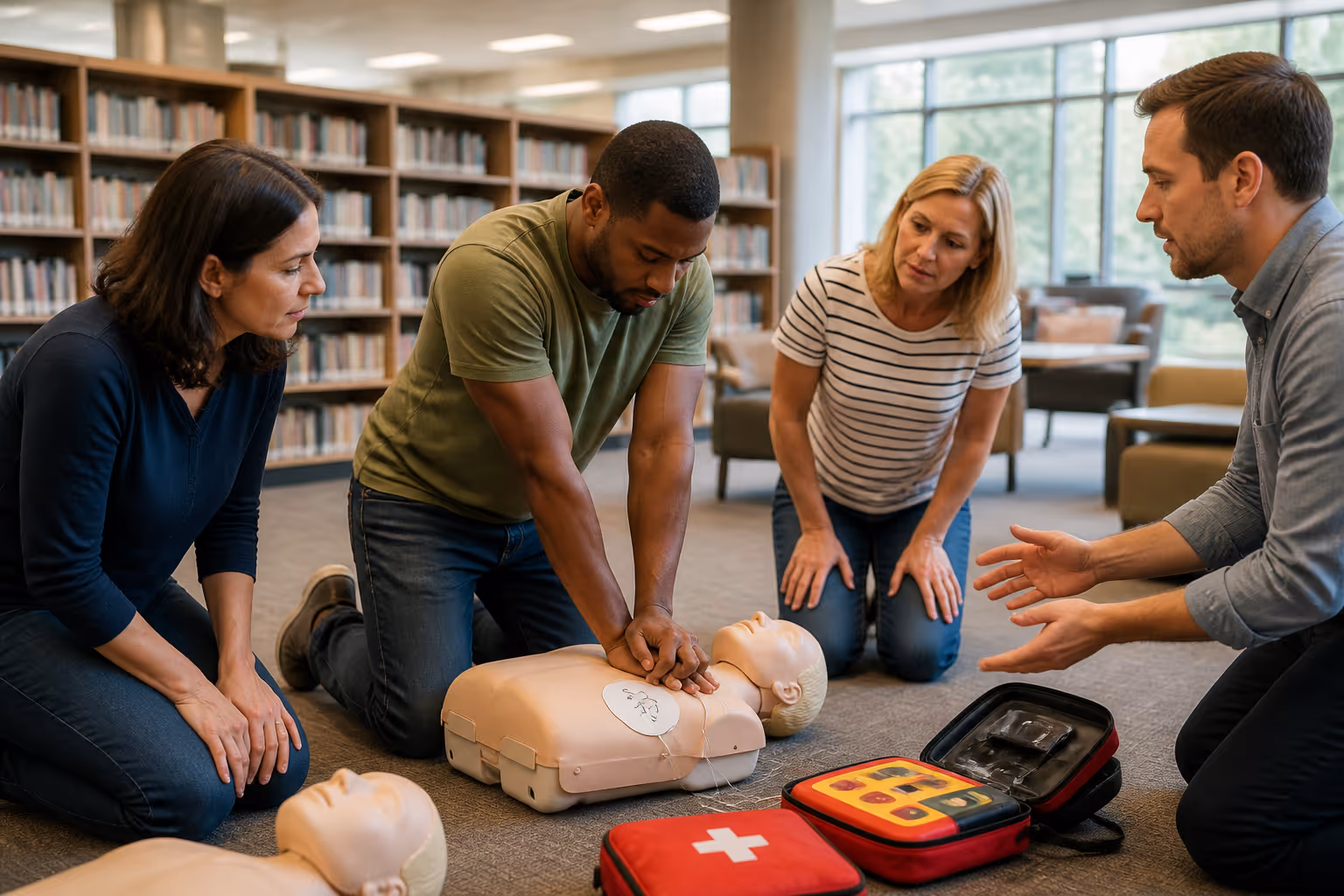 Fort Worth CPR Training Comes to Local Libraries