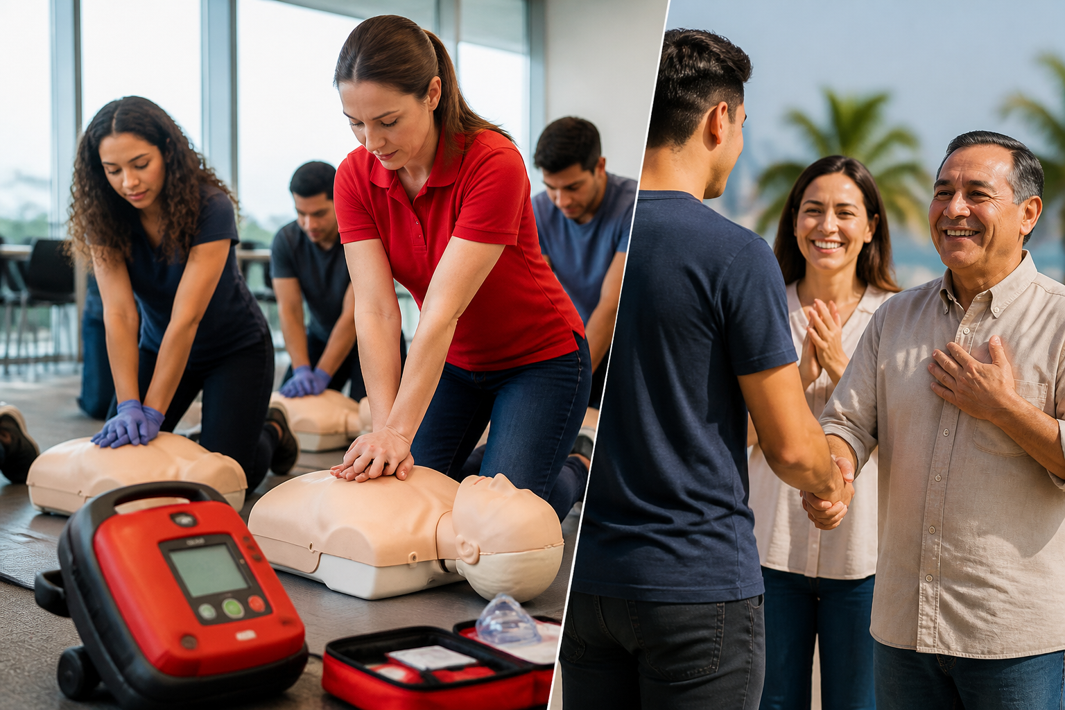 Corpus Christi CPR Training and a Life-Saving Rescue Honored