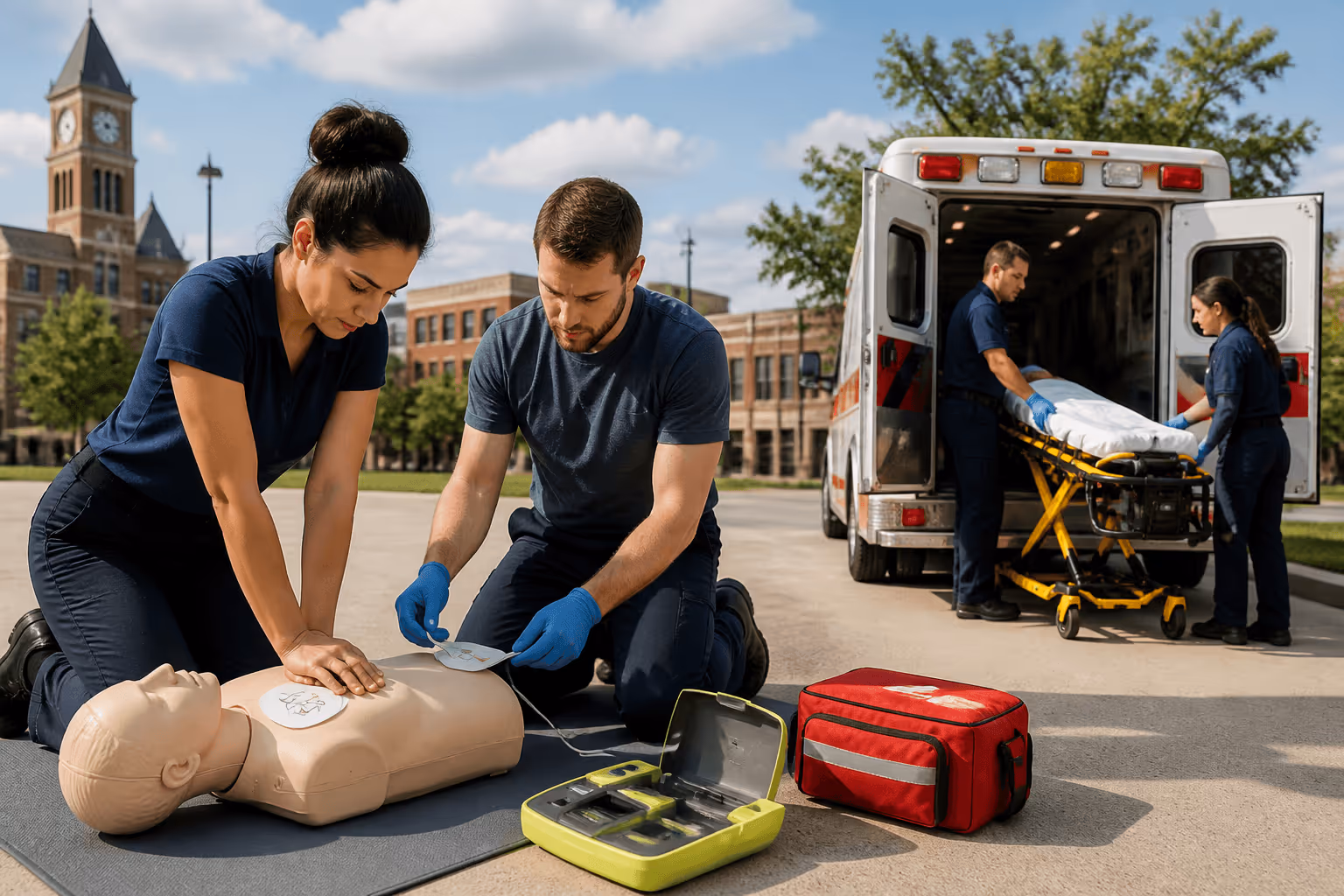 McKinney CPR Training and the Four-Minute City Response