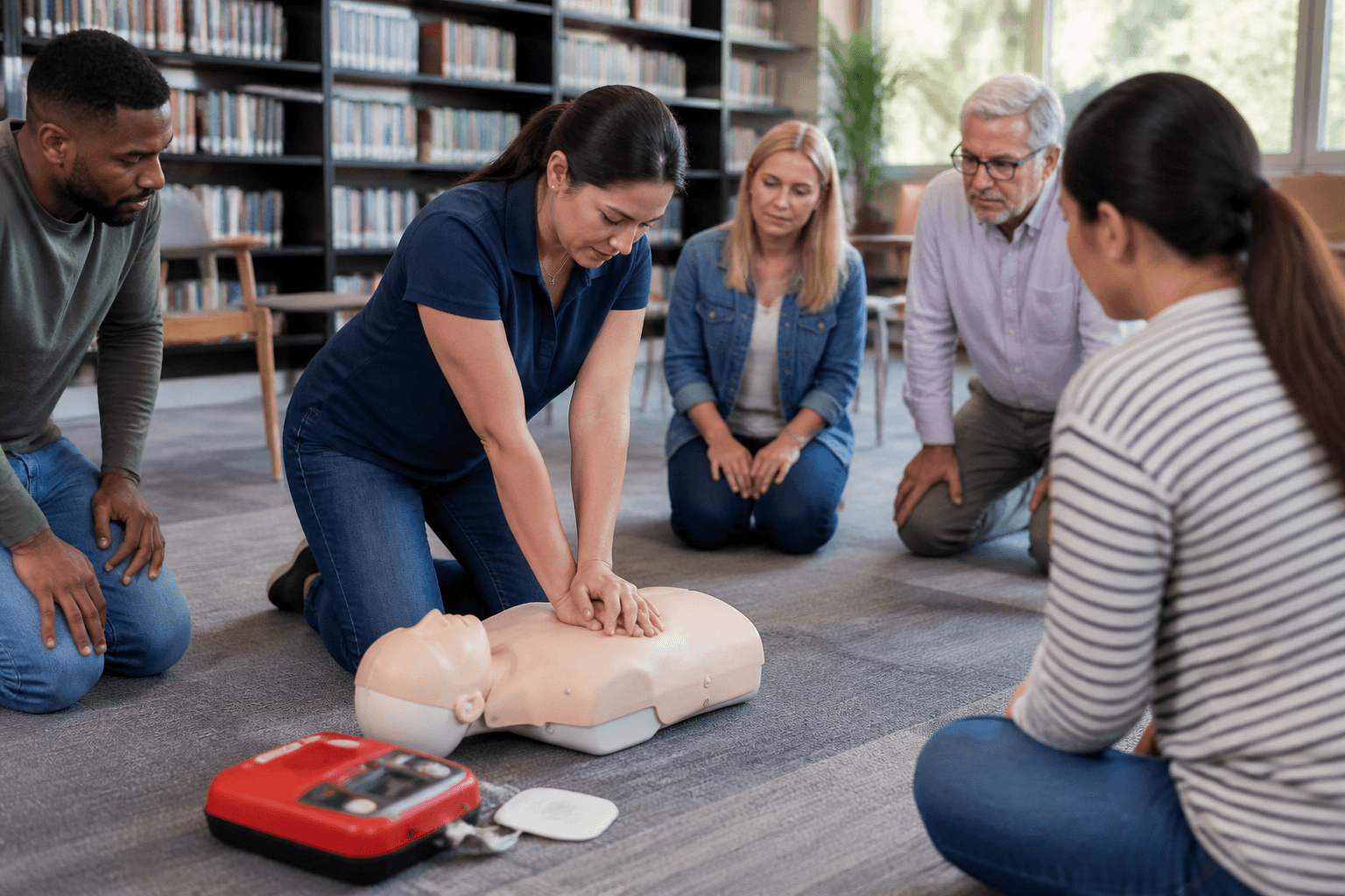 CPR Classes Fort Worth: Free CPR/AED Training at Libraries