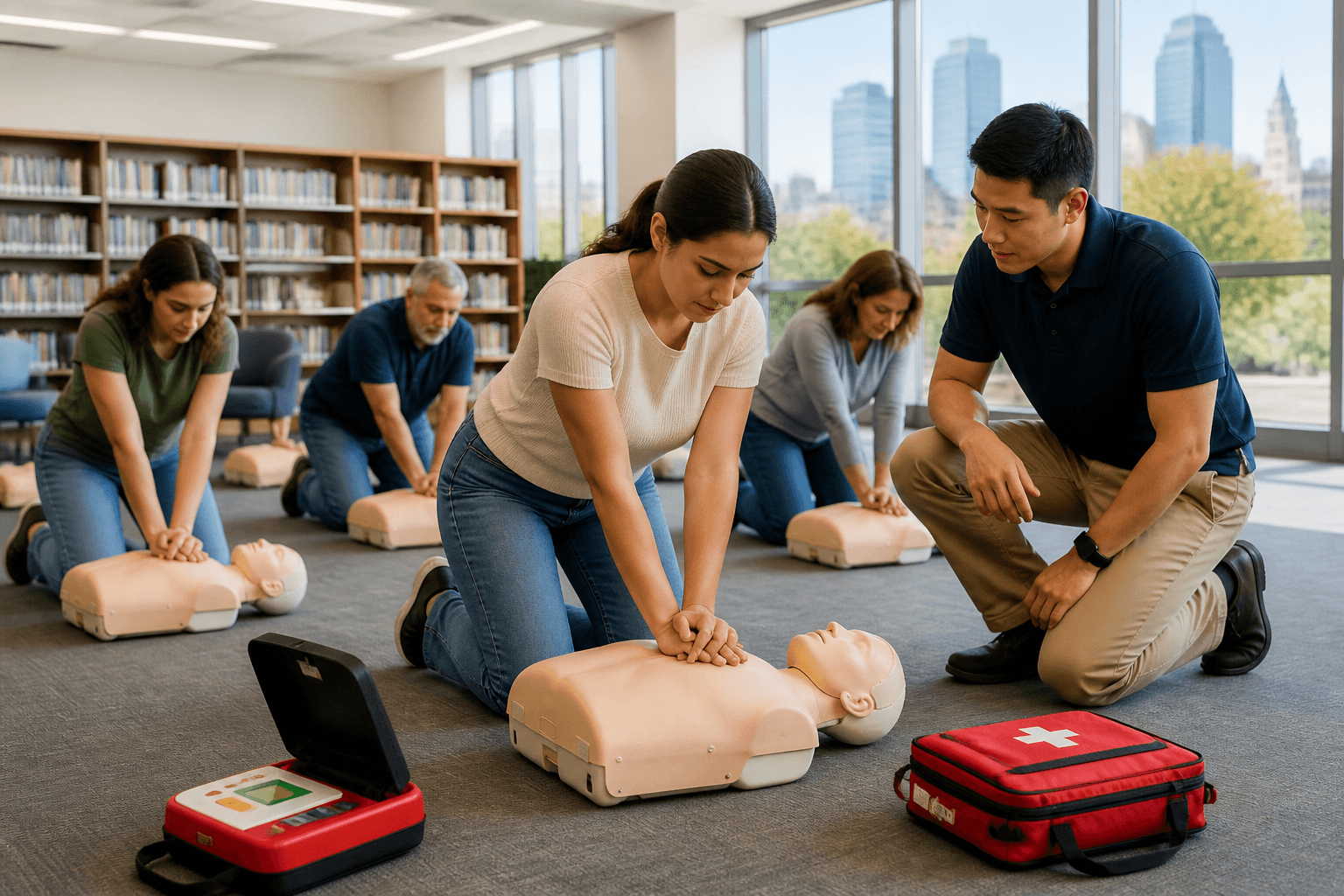 Fort Worth CPR Training Gains Momentum at Libraries