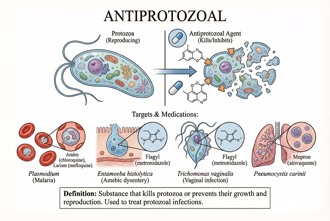 Antiprotozoal