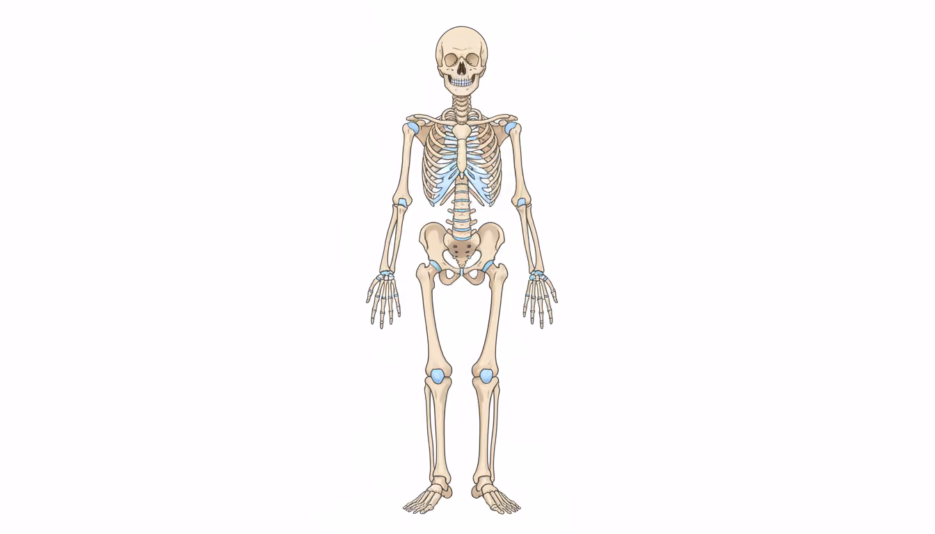 Bones of the skeleton