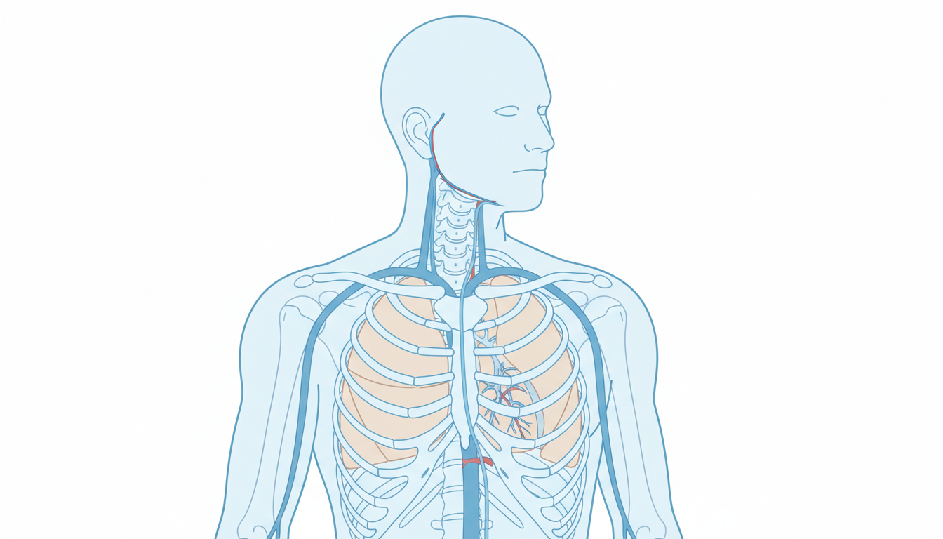 Central venous line