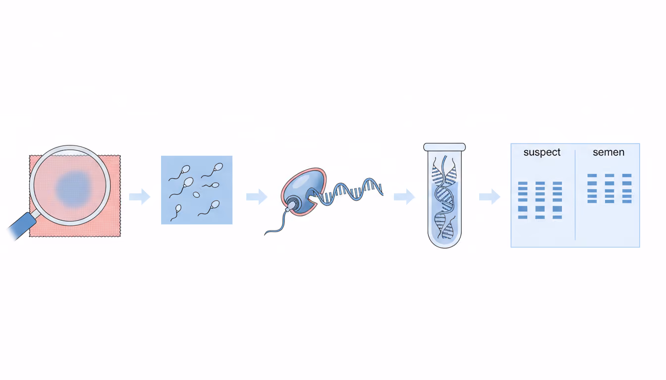 Semen DNA analysis