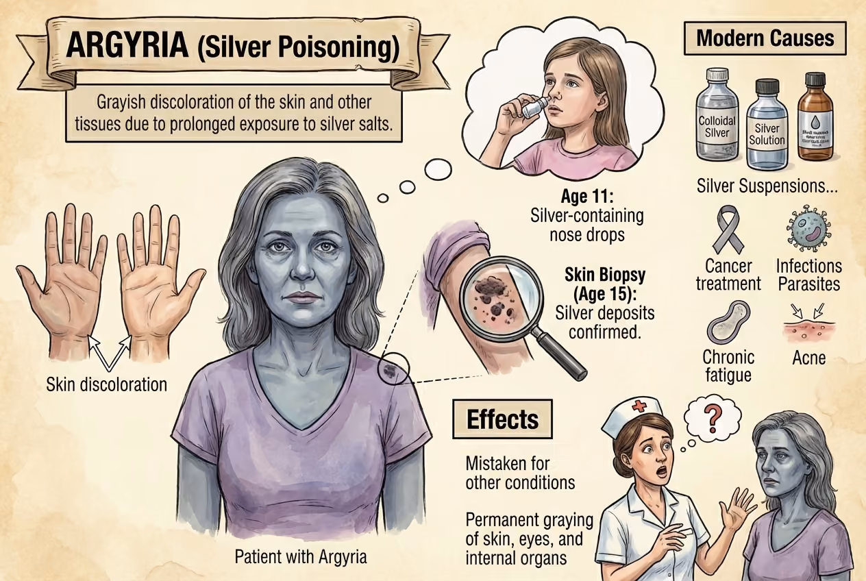 Silver poisoning