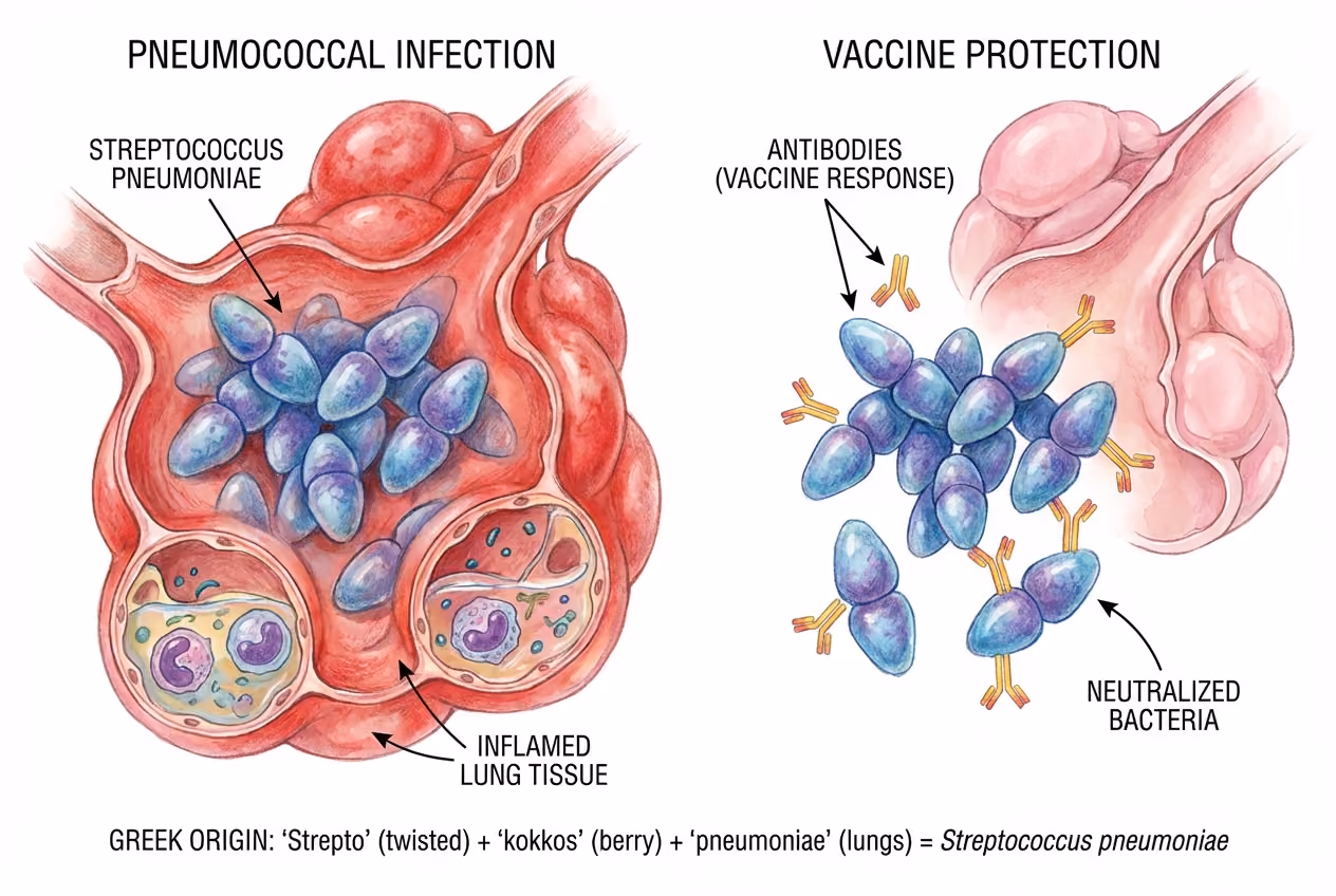 Streptococcus pneumoniae (pneumococcus)