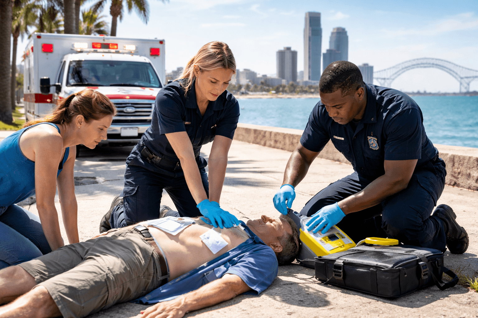 AED Response Corpus Christi: Odem Electric Shock Response