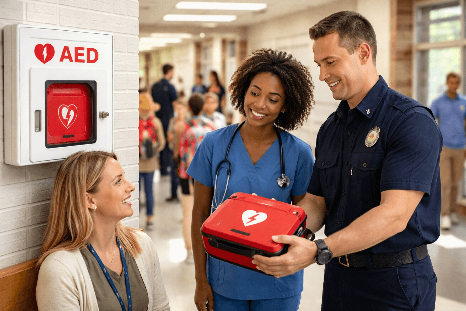 AED Access in McKinney: Schools and Fire Department Team Up